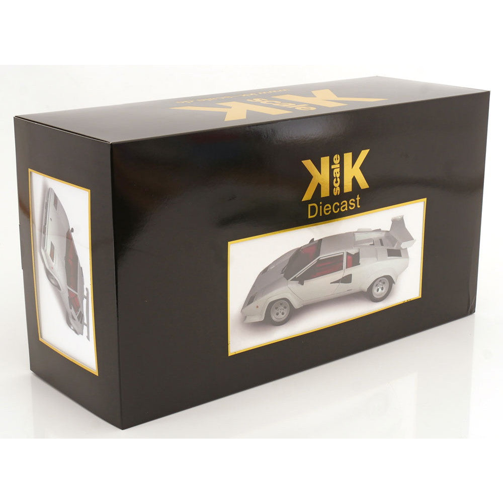 【予約安心出荷】[MDL] 1/12 Lamborghini Countach(ランボルギーニ カウンタック) LP 5000S QV 1985 ホワイト 完成品 ミニカー(KKDC120142) KK scale(ケーケースケール)(2025年9月)