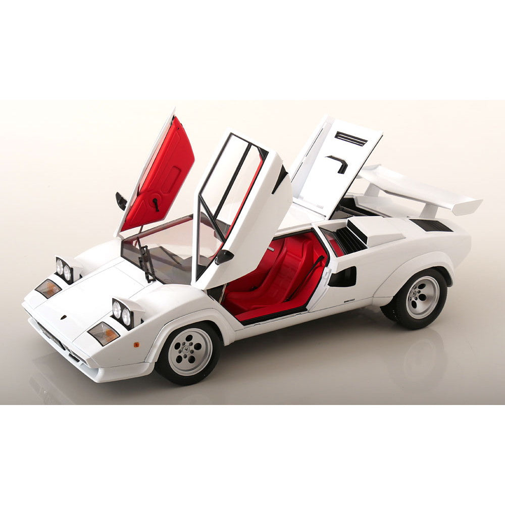 【予約安心出荷】[MDL] 1/12 Lamborghini Countach(ランボルギーニ カウンタック) LP 5000S QV 1985 ホワイト 完成品 ミニカー(KKDC120142) KK scale(ケーケースケール)(2025年9月)