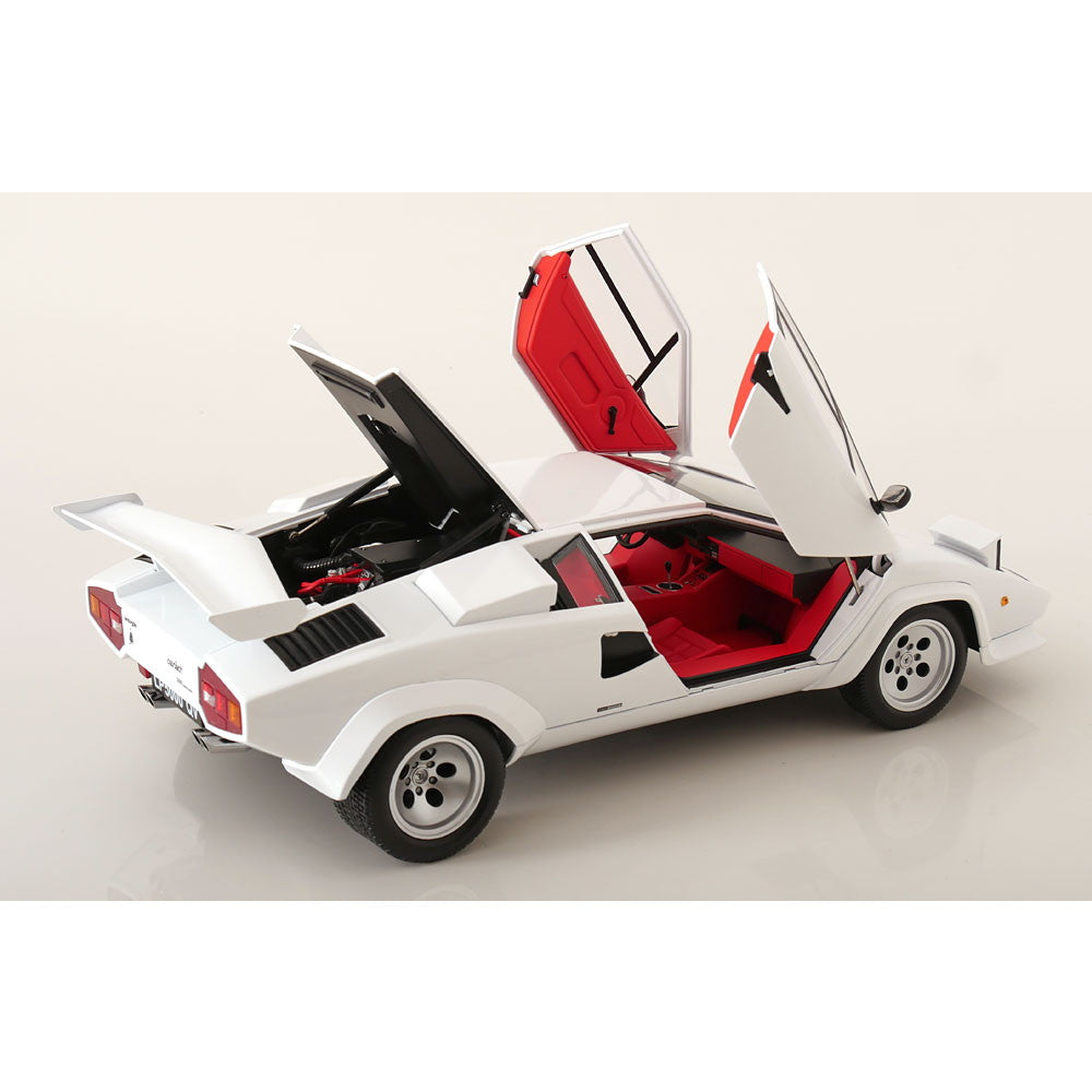 【予約安心出荷】[MDL] 1/12 Lamborghini Countach(ランボルギーニ カウンタック) LP 5000S QV 1985 ホワイト 完成品 ミニカー(KKDC120142) KK scale(ケーケースケール)(2025年9月)