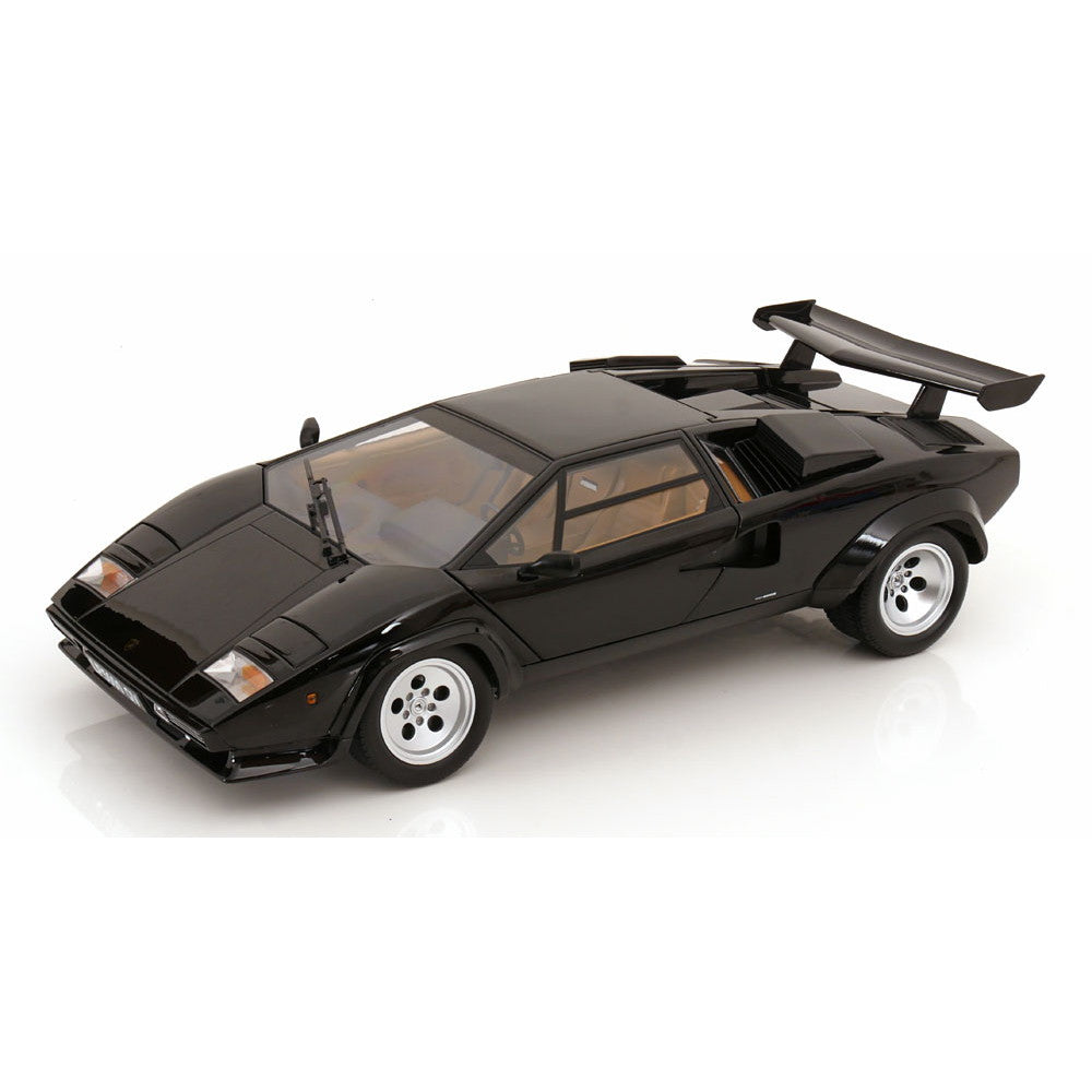 【予約安心出荷】[MDL] 1/12 Lamborghini Countach(ランボルギーニ カウンタック) LP 5000S QV 1985 ブラック 完成品 ミニカー(KKDC120143) KK scale(ケーケースケール)(2025年9月)