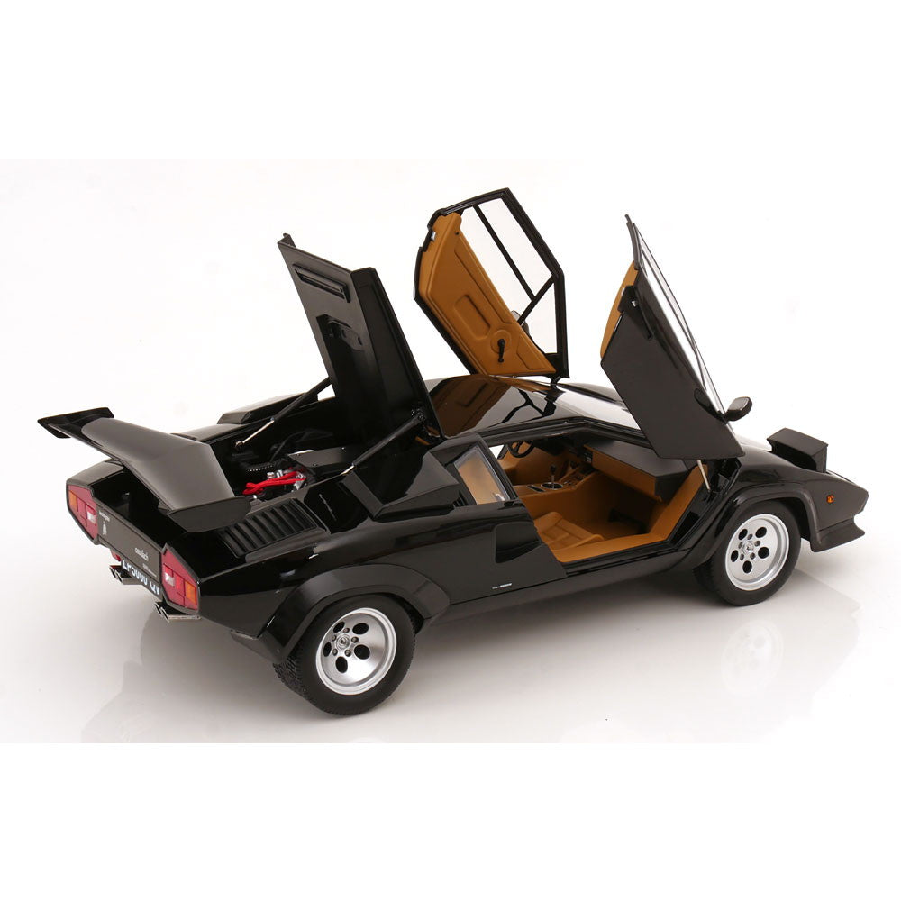 【予約安心出荷】[MDL] 1/12 Lamborghini Countach(ランボルギーニ カウンタック) LP 5000S QV 1985 ブラック 完成品 ミニカー(KKDC120143) KK scale(ケーケースケール)(2025年9月)