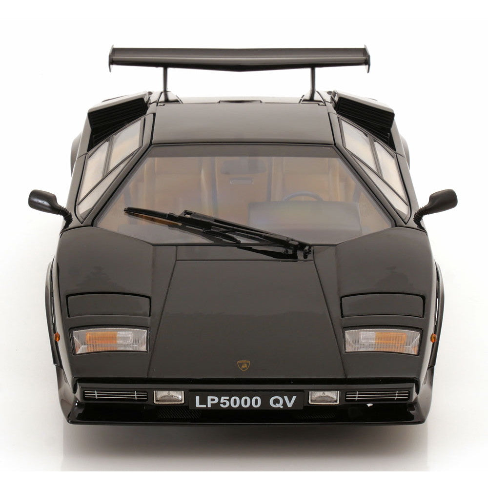 【予約安心出荷】[MDL] 1/12 Lamborghini Countach(ランボルギーニ カウンタック) LP 5000S QV 1985 ブラック 完成品 ミニカー(KKDC120143) KK scale(ケーケースケール)(2025年9月)