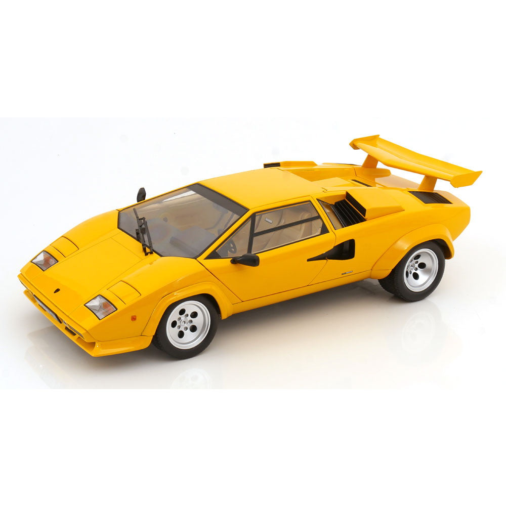 【予約安心出荷】[MDL] 1/12 Lamborghini Countach(ランボルギーニ カウンタック) LP 5000S QV 1985 イエロー 完成品 ミニカー(KKDC120144) KK scale(ケーケースケール)(2025年9月)