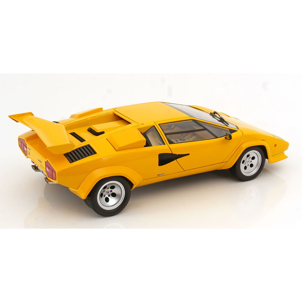 【予約安心出荷】[MDL] 1/12 Lamborghini Countach(ランボルギーニ カウンタック) LP 5000S QV 1985 イエロー 完成品 ミニカー(KKDC120144) KK scale(ケーケースケール)(2025年9月)