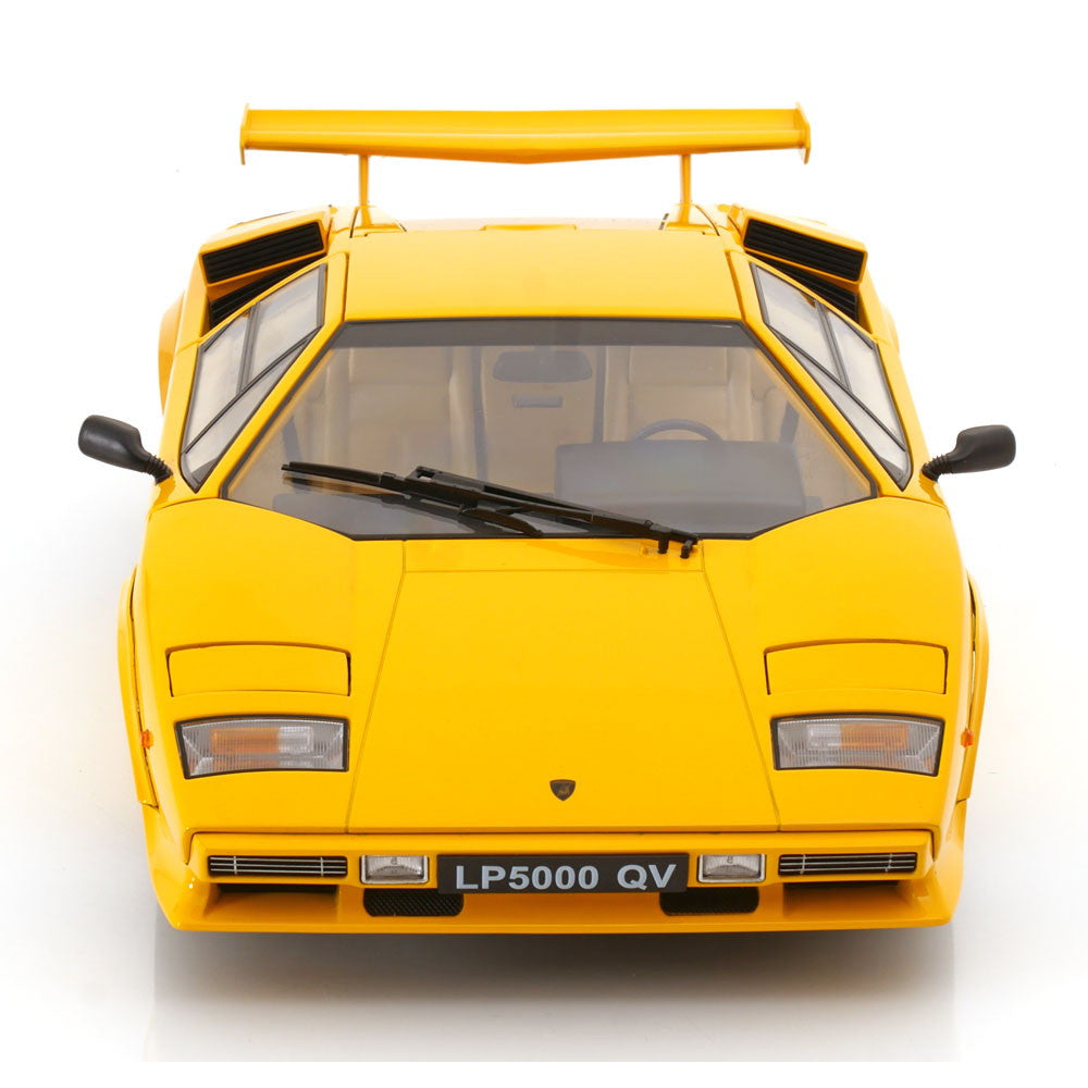 【予約安心出荷】[MDL] 1/12 Lamborghini Countach(ランボルギーニ カウンタック) LP 5000S QV 1985 イエロー 完成品 ミニカー(KKDC120144) KK scale(ケーケースケール)(2025年9月)