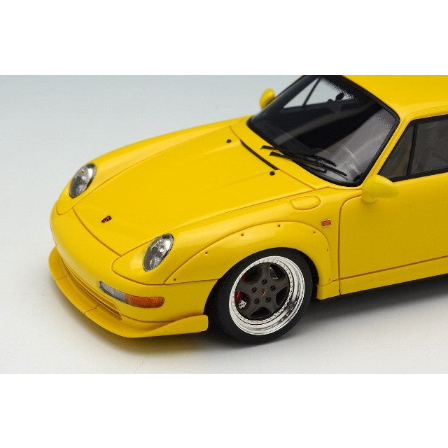 【予約安心出荷】[MDL] (再販) 1/43 Porsche(ポルシェ) 911(993) GT2 Street 1996 スピードイエロー 完成品 ミニカー(VM114B) VISION(ヴィジョン)(2025年6月)