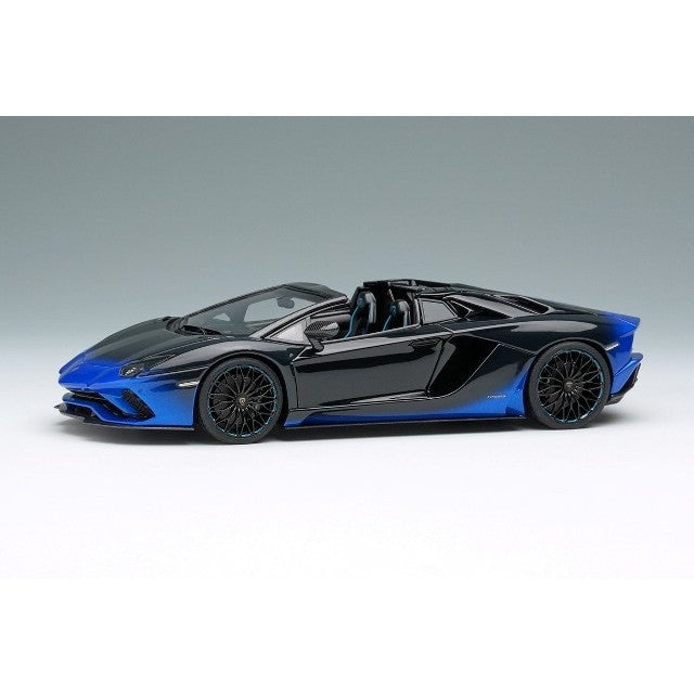 【予約安心出荷】[MDL] 1/43 Lamborghini Aventador(ランボルギーニ アヴェンタドール) S Roadster 50th Anniversary Japan 2018 ブルーネザンス×ブラックグラデーション 完成品 ミニカー(EM767A) EIDOLON(アイドロン)(2025年6月)