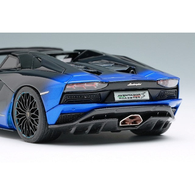 【予約安心出荷】[MDL] 1/43 Lamborghini Aventador(ランボルギーニ アヴェンタドール) S Roadster 50th Anniversary Japan 2018 ブルーネザンス×ブラックグラデーション 完成品 ミニカー(EM767A) EIDOLON(アイドロン)(2025年6月)