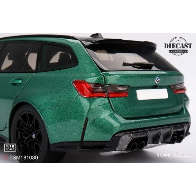 【新品即納】[MDL] 1/18 BMW M3 ツーリング M(アイルオブマングリーンメタリック) 完成品 ミニカー(TSM181030) TSM(トゥルースケールミニチュアズ)(20250630)