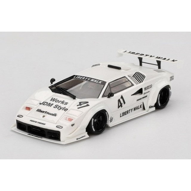 【新品即納】[MDL] 1/43 ランボルギーニ カウンタック LB-WORKS 東京オートサロン 2024(ホワイト) ミニカー(TSMV0024) TSM(トゥルースケールミニチュアズ)(20250430)