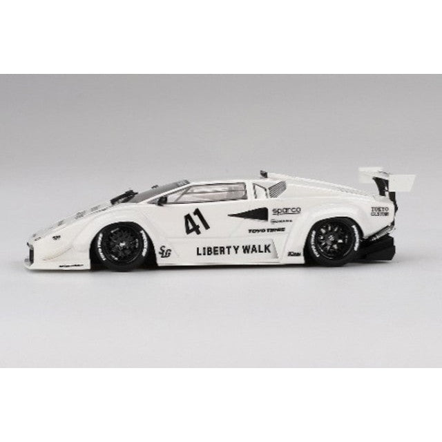 【新品即納】[MDL] 1/43 ランボルギーニ カウンタック LB-WORKS 東京オートサロン 2024(ホワイト) ミニカー(TSMV0024) TSM(トゥルースケールミニチュアズ)(20250430)