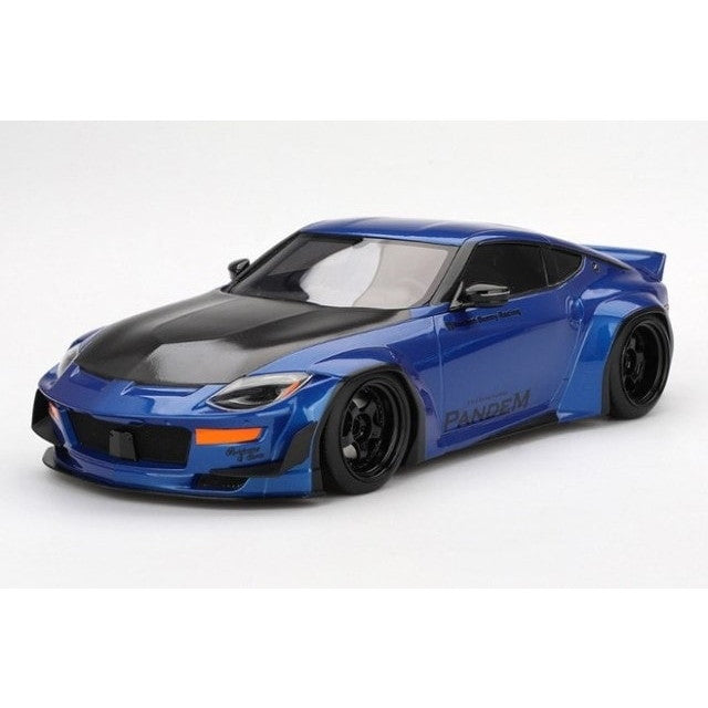 【新品即納】[MDL] Top Speedシリーズ 1/18 Pandem Nissan Z RZ34(セイランブルー) 完成品 ミニカー(TS0530) TSM(トゥルースケールミニチュアズ)(20250531)