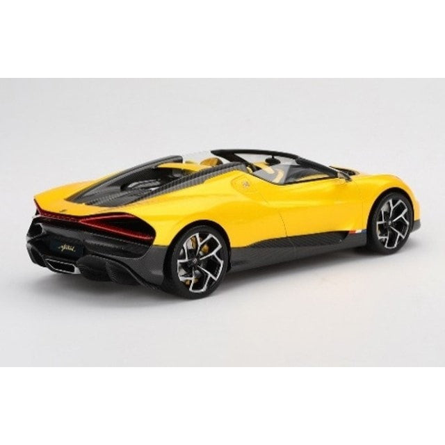 【新品即納】[MDL] Top Speedシリーズ 1/18 ブガッティ W16 ミストラル(イエロー) 完成品 ミニカー(TS0598) TSM(トゥルースケールミニチュアズ)(20250531)