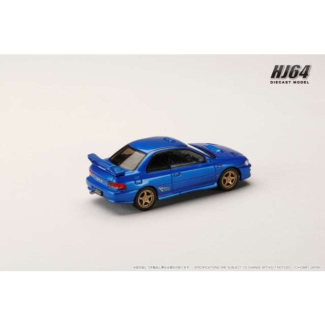 【新品即納】[MDL] 1/64 スバル インプレッサ PURE SPORTS COUPE WRX type R STi Version V Limited GC8 ソニックブルーマイカ 完成品 ミニカー(HJ641079FBL) ホビージャパン(20250531)