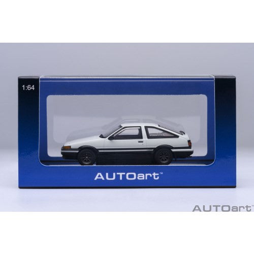 【新品即納】[MDL] オートアート・コンポジットダイキャストモデルシリーズ 1/64 トヨタ スプリンター トレノ(AE86) 『頭文字D』(「藤原とうふ店」豆腐パーツ付属)(イニシャルD) 完成品 ミニカー(20031) AUTOart(オートアート)(20250331)