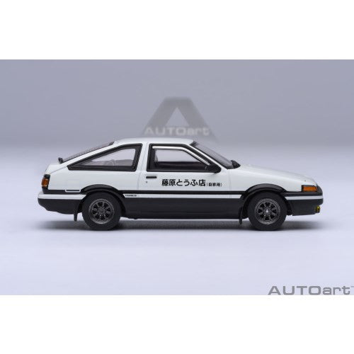 【新品即納】[MDL] オートアート・コンポジットダイキャストモデルシリーズ 1/64 トヨタ スプリンター トレノ(AE86) 『頭文字D』(「藤原とうふ店」豆腐パーツ付属)(イニシャルD) 完成品 ミニカー(20031) AUTOart(オートアート)(20250331)