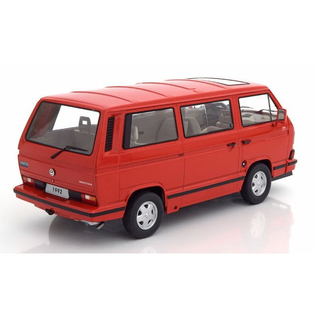 【予約安心出荷】[MDL] 1/18 フォルクスワーゲン Bus T3 Multivan 1992 Limited Last Edition レッド 完成品 ミニカー(KKDC180142) KK scale(ケーケースケール)(2025年9月)