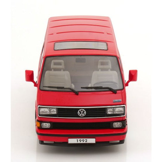 【予約安心出荷】[MDL] 1/18 フォルクスワーゲン Bus T3 Multivan 1992 Limited Last Edition レッド 完成品 ミニカー(KKDC180142) KK scale(ケーケースケール)(2025年9月)
