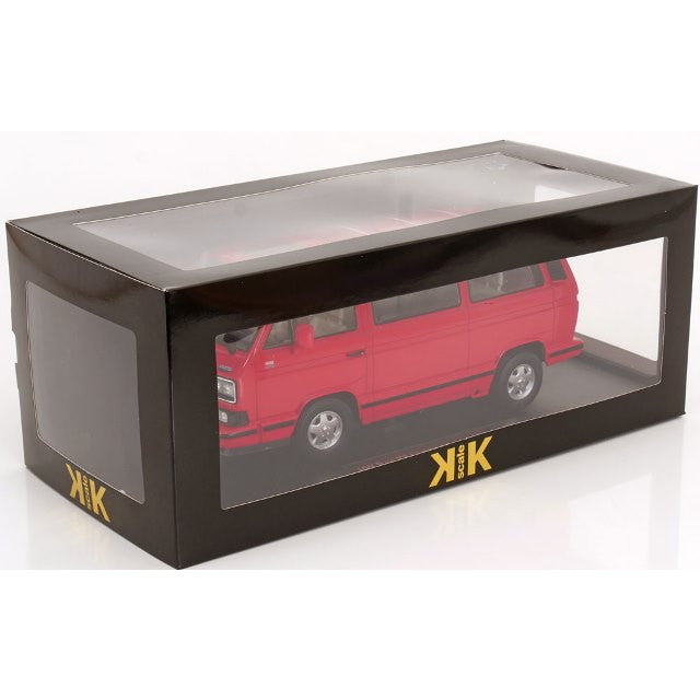 【予約安心出荷】[MDL] 1/18 フォルクスワーゲン Bus T3 Multivan 1992 Limited Last Edition レッド 完成品 ミニカー(KKDC180142) KK scale(ケーケースケール)(2025年9月)