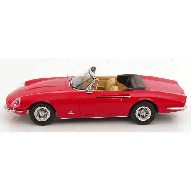 【予約安心出荷】[MDL] 1/18 フェラーリ 365 カリフォルニア スパイダー 1966 レッド 完成品 ミニカー(KKDC180053) KK scale(ケーケースケール)(2025年9月)