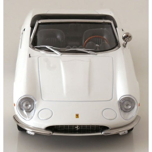 【予約安心出荷】[MDL] 1/18 フェラーリ 365 カリフォルニア スパイダー 1966 ホワイト 完成品 ミニカー(KKDC180054) KK scale(ケーケースケール)(2025年9月)