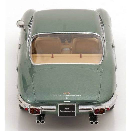 【予約安心出荷】[MDL] 1/18 フェラーリ 400 スーパーアメリカ 1962 グリーンメタリック 完成品 ミニカー(KKDC180063) KK scale(ケーケースケール)(2025年9月)