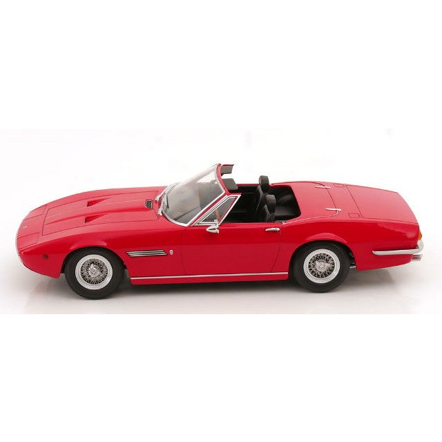 【予約安心出荷】[MDL] 1/18 Maserati Ghibli Spyder(マセラティ ギブリ スパイダー) 1970 レッド 完成品 ミニカー(KKDC181301) KK scale(ケーケースケール)(2025年9月)