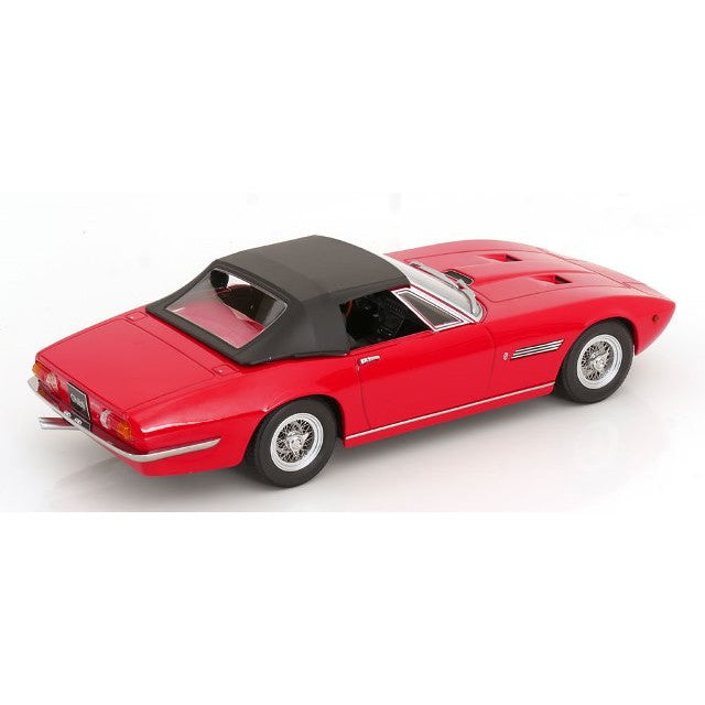 【予約安心出荷】[MDL] 1/18 Maserati Ghibli Spyder(マセラティ ギブリ スパイダー) 1970 レッド 完成品 ミニカー(KKDC181301) KK scale(ケーケースケール)(2025年9月)