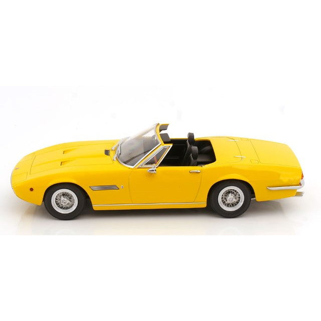 【予約安心出荷】[MDL] 1/18 Maserati Ghibli Spyder(マセラティ ギブリ スパイダー) 1970 イエロー 完成品 ミニカー(KKDC181303) KK scale(ケーケースケール)(2025年9月)