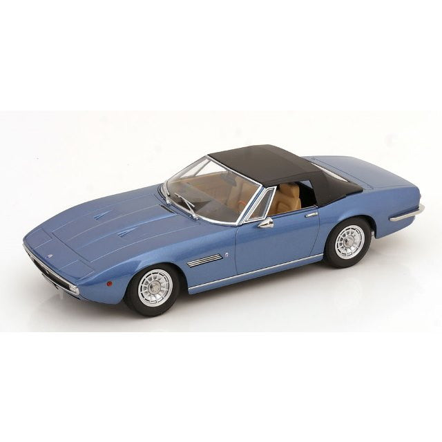 【予約安心出荷】[MDL] 1/18 Maserati Ghibli Spyder(マセラティ ギブリ スパイダー) 1970 ライトブルーメタリック 完成品 ミニカー(KKDC181304) KK scale(ケーケースケール)(2025年9月)