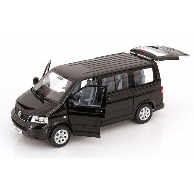 【予約安心出荷】[MDL] 1/18 VW T5 Multivan 2003 ブラック MODELISSIMO特注品 完成品 ミニカー(188600) NOREV(ノレブ)(2025年9月)