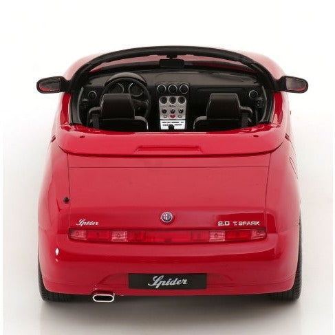 【予約安心出荷】[MDL] 1/18 Alfa Romeo Spider 1999 レッド MODELISSIMO特注品 完成品 ミニカー(187852) NOREV(ノレブ)(2025年9月)