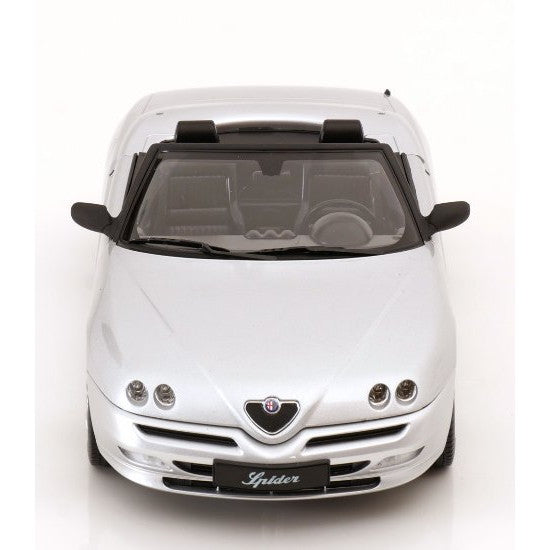 【予約安心出荷】[MDL] 1/18 Alfa Romeo Spider 1999 シルバー MODELISSIMO特注品 完成品 ミニカー(187853) NOREV(ノレブ)(2025年9月)