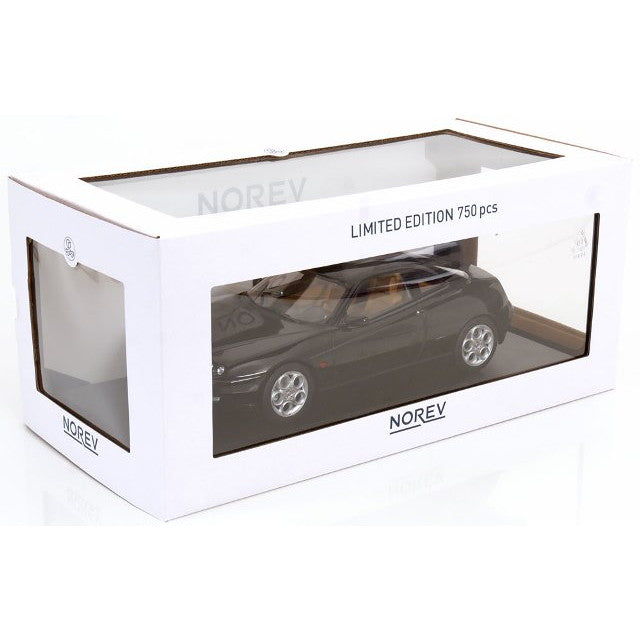 【予約安心出荷】[MDL] 1/18 アルファロメオ GTV 1999(ブラック) MODELISSIMO特注品 完成品 ミニカー(187841) NOREV(ノレブ)(2025年9月)