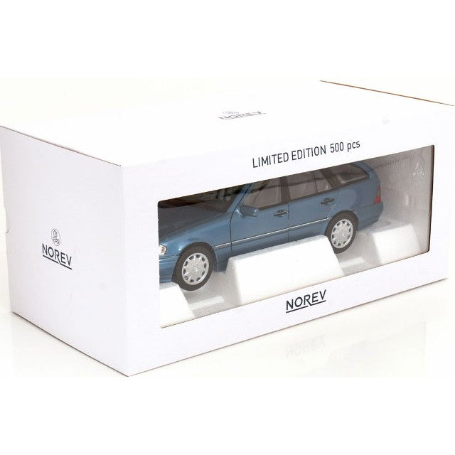 【予約安心出荷】[MDL] 1/18 メルセデス C-Klasse(Cクラス) W202 Estate 1997(ターコイズメタリック) MODELISSIMO特注品 完成品 ミニカー(183386) NOREV(ノレブ)(2025年9月)