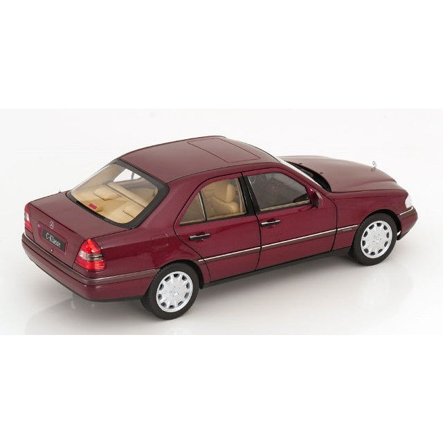 【予約安心出荷】[MDL] 1/18 メルセデス C-Klasse(Cクラス) W202 Sedan 1993(レッドメタリック) MODELISSIMO特注品 完成品 ミニカー(183370) NOREV(ノレブ)(2025年9月)