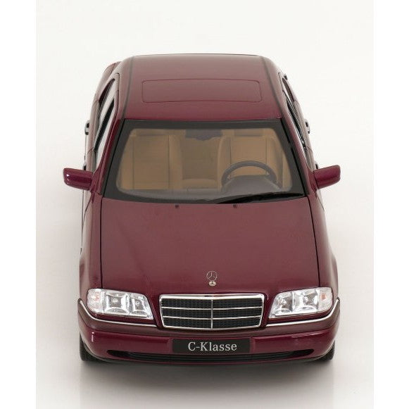 【予約安心出荷】[MDL] 1/18 メルセデス C-Klasse(Cクラス) W202 Sedan 1993(レッドメタリック) MODELISSIMO特注品 完成品 ミニカー(183370) NOREV(ノレブ)(2025年9月)