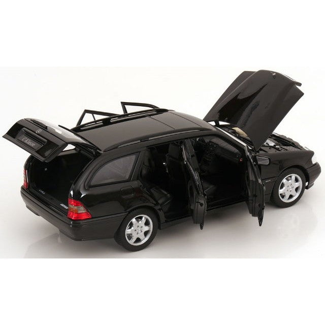 【予約安心出荷】[MDL] 1/18 メルセデス C-Klasse(Cクラス) W202 Estate 1997(ブラックメタリック) MODELISSIMO特注品 完成品 ミニカー(183387) NOREV(ノレブ)(2025年9月)