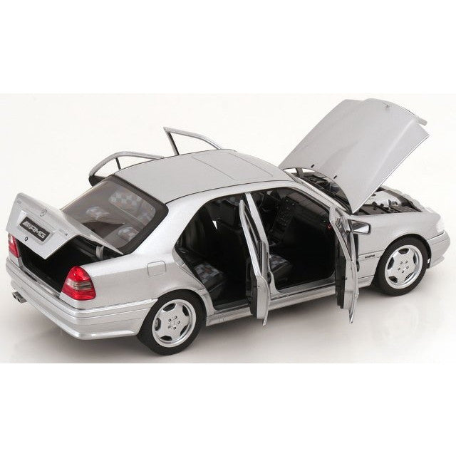 【予約安心出荷】[MDL] 1/18 メルセデス C36 AMG W202 1993(シルバー) MODELISSIMO特注品 完成品 ミニカー(183380) NOREV(ノレブ)(2025年9月)