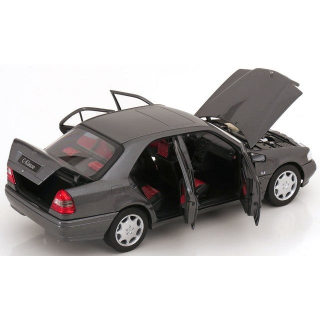 【予約安心出荷】[MDL] 1/18 メルセデス C-Klasse(Cクラス) W202 MOPF 1997(グレーメタリック) MODELISSIMO特注品 完成品 ミニカー(183371) NOREV(ノレブ)(2025年9月)