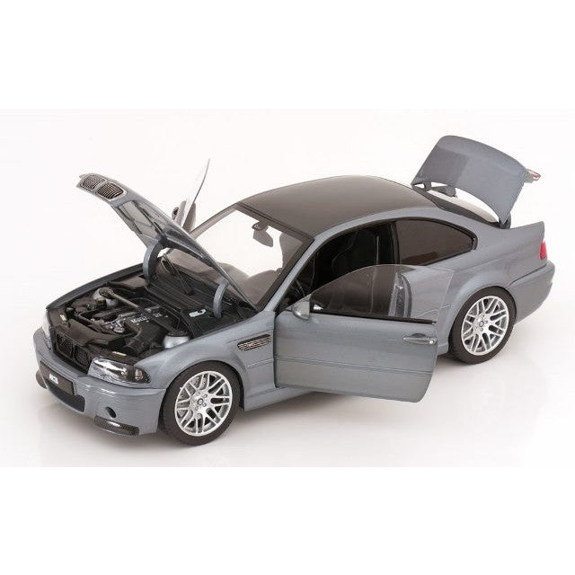 【予約安心出荷】[MDL] 1/18 BMW M3 CSL E46 2003(グレーメタリック) MODELISSIMO特注品 完成品 ミニカー(183016) NOREV(ノレブ)(2025年9月)
