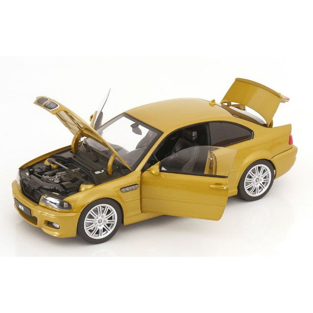 【予約安心出荷】[MDL] 1/18 BMW M3 CSL E46 2000(イエローメタリック) MODELISSIMO特注品 完成品 ミニカー(183000) NOREV(ノレブ)(2025年9月)