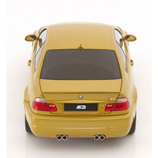 【予約安心出荷】[MDL] 1/18 BMW M3 CSL E46 2000(イエローメタリック) MODELISSIMO特注品 完成品 ミニカー(183000) NOREV(ノレブ)(2025年9月)