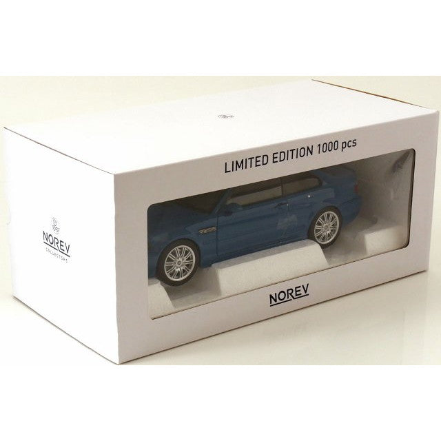 【予約安心出荷】[MDL] 1/18 BMW M3 CSL E46 2000(ブルーメタリック) MODELISSIMO特注品 完成品 ミニカー(183001) NOREV(ノレブ)(2025年9月)