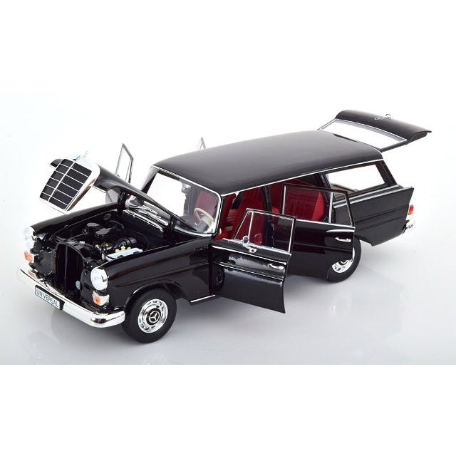 【予約安心出荷】[MDL] 1/18 メルセデス 200 Universal W110 1966(ブラック) MODELISSIMO特注品 完成品 ミニカー(183708) NOREV(ノレブ)(2025年9月)