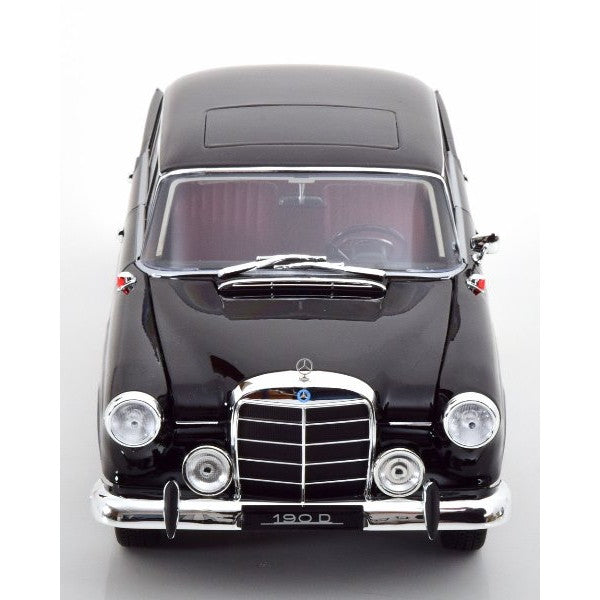 【予約安心出荷】[MDL] 1/18 メルセデス 190D W110 1964(ブラック) MODELISSIMO特注品 完成品 ミニカー(183799) NOREV(ノレブ)(2025年9月)
