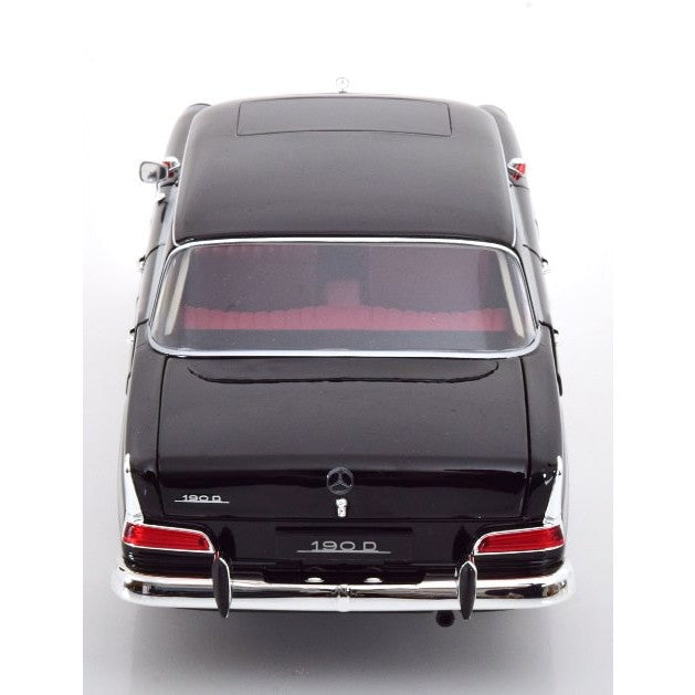 【予約安心出荷】[MDL] 1/18 メルセデス 190D W110 1964(ブラック) MODELISSIMO特注品 完成品 ミニカー(183799) NOREV(ノレブ)(2025年9月)