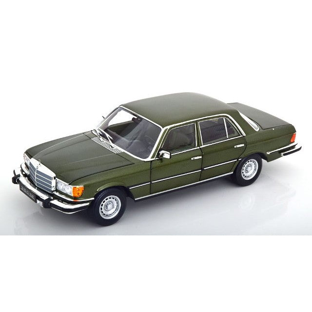 【予約安心出荷】[MDL] 1/18 メルセデス 350 SE W116 US-Version 1973(ダークグリーンメタリック) MODELISSIMO特注品 完成品 ミニカー(183972) NOREV(ノレブ)(2025年9月)