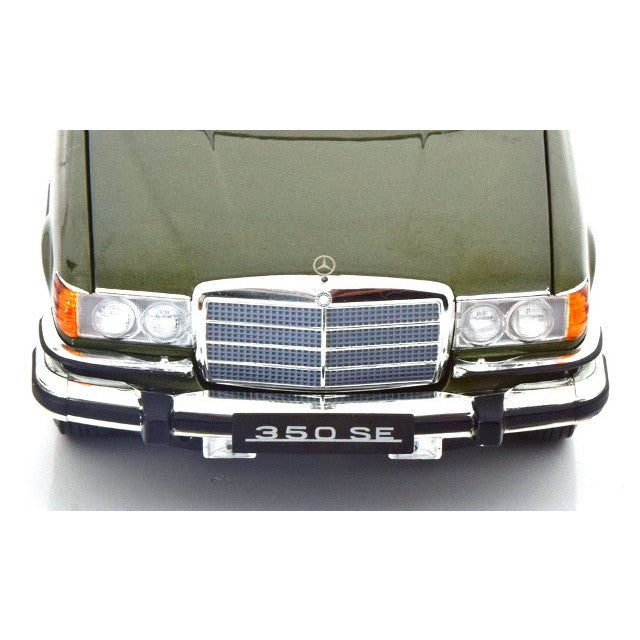 【予約安心出荷】[MDL] 1/18 メルセデス 350 SE W116 US-Version 1973(ダークグリーンメタリック) MODELISSIMO特注品 完成品 ミニカー(183972) NOREV(ノレブ)(2025年9月)