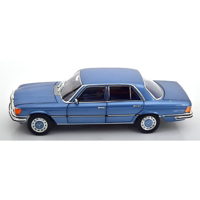 【予約安心出荷】[MDL] 1/18 メルセデス 350 SE W116 1973(ライトブルーメタリック) MODELISSIMO特注品 完成品 ミニカー(183971) NOREV(ノレブ)(2025年9月)